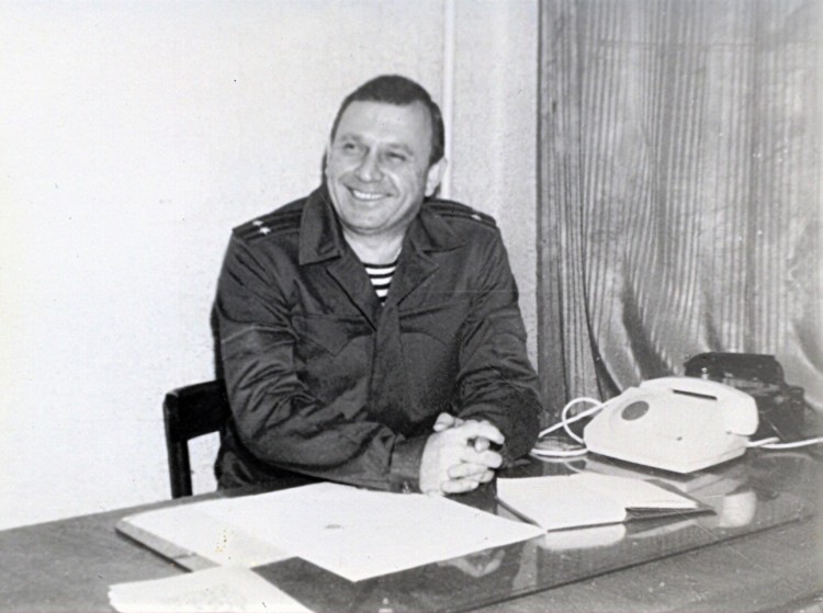 подполковник Виталий Ветров. Начальник ветеринарной службы БВО в 412 ВЛ, Чернобыль. лето 1986г
